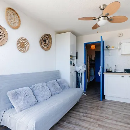 Appartement Avec Terrasse, Animaux Admis, Pour 4 Personnes - Fr-1-409a-33 Gruissan